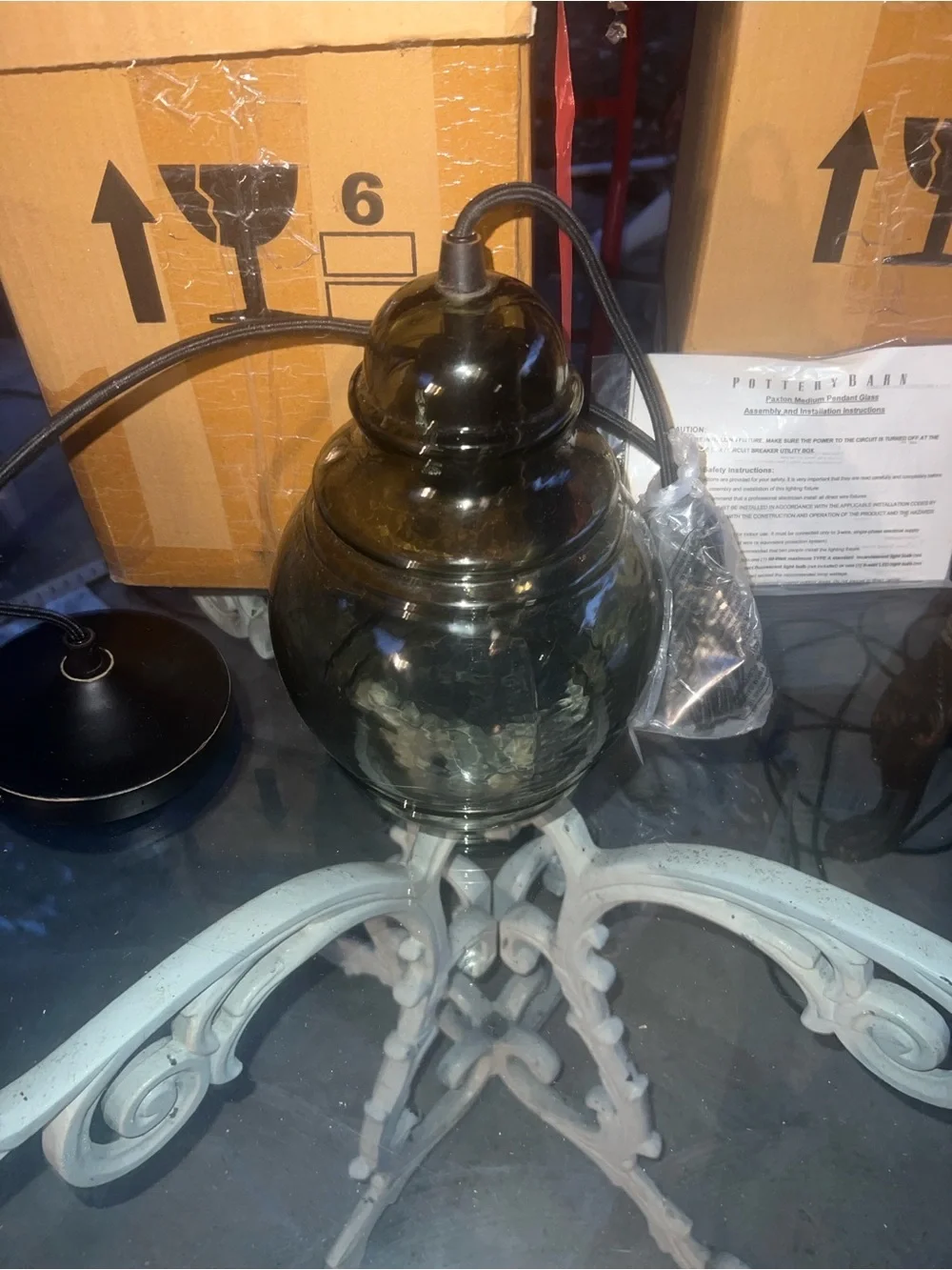 Pottery Barn Paxton Glass 10